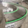 Curved Mesh Belt Conveyor original product photograph